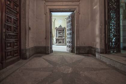 El ingreso del palacio, tras más de una década en desuso