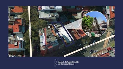 El inmueble esta ubicado en Av. Rivadavia 4615/19