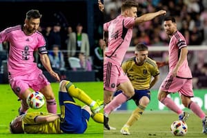 El insólito comentario del rival al que Messi que gambeteó en el suelo en la MLS