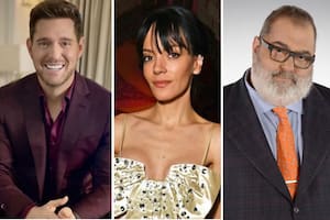 El insólito momento en que Michael Bublé le contó a Lily Allen que Lanata usaba una de sus canciones