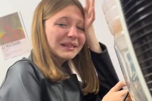 El insólito video se viralizó rápidamente en TikTok (Captura: @lamafiadetaller)