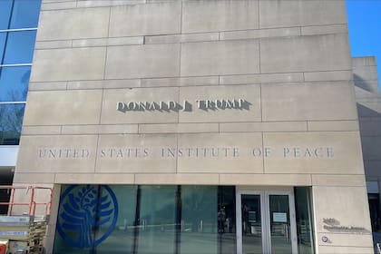 El Instituto de Paz Donald J. Trump fue renombrado así en este segundo mandato del presidente republicano
