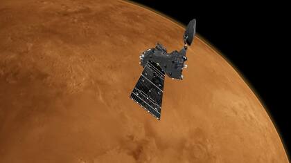El instrumento FREND del Trace Gas Orbiteren Marte