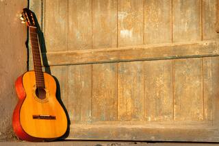 Rincón Gaucho: la guitarra de Echeverría, una compañera que no podía faltar