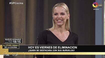 Zampini se burló de Petersen porque dijo una frase anticuada con tono juvenil y luego le pidió opinión a los participantes.