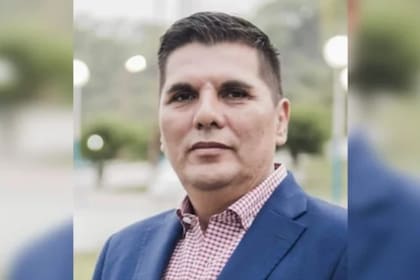 El intendente de Aguas Blancas, Claudio Martínez