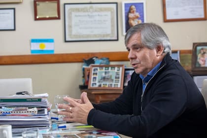 El intendente de Chilvilcoy y excandidato a gobernador bonaerense por La Libertad Avanza, Guillermo Britos 