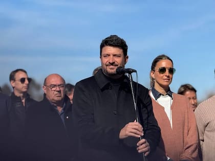 El intendente de Exaltación de la Cruz, Diego Nanni, que compite como primer candidato a diputado provincial en la elección del 7 de septiembre