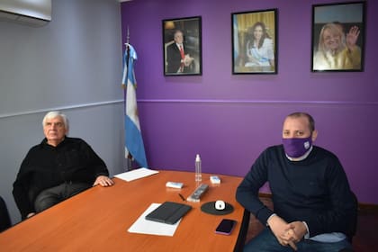 El intendente Federico Bodlovic y su padre, el diputado José Bodlovic