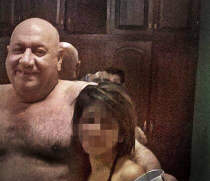 El intendente Luis Mazzone en la primera foto que se conoció