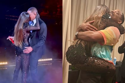 El intercambio de mensajes previos y la actuación desataron especulaciones sobre su relación