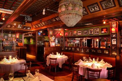 El interior de Cafe Prima Pasta, del argentino Gerardo Cea