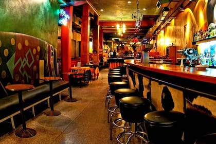 El interior de Filo, que funcionó desde 1994 en San Martín al 900, en el Bajo porteño