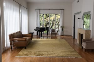 El interior de la casa ubicada en Barrio Parque