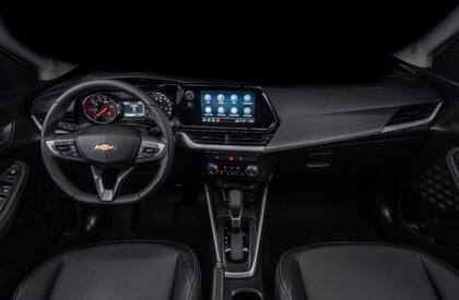 El interior de la Chevrolet Montana