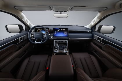 El interior de la nueva Foton Tunland V9