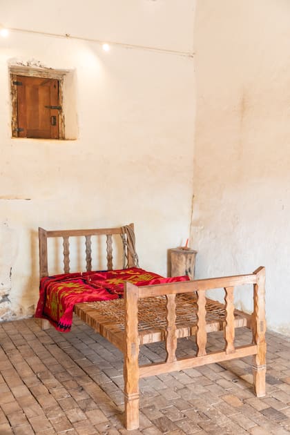 El interior de la posta de Santa Cruz recrea la vida en tiempos de la independencia.