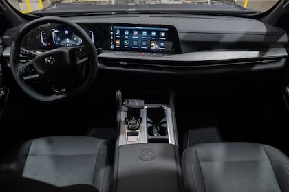 El interior de la Ram Dakota