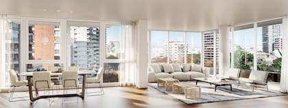 El interior de las unidades