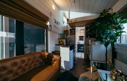 El interior de las casas fue renovado antes de que se alquilaran en Airbnb
