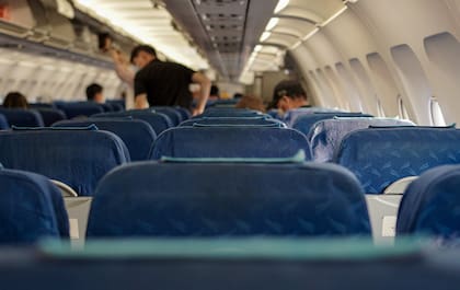 El interior de un avión de dos filas de 3 asientos (Foto ilustrativa: PIXABAY)