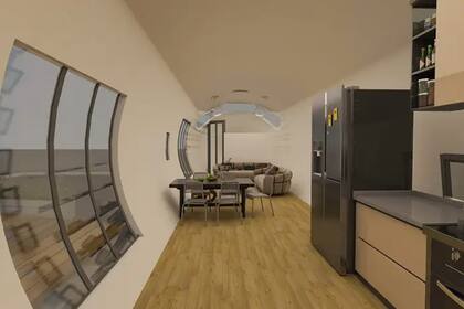 El interior de una de las naves