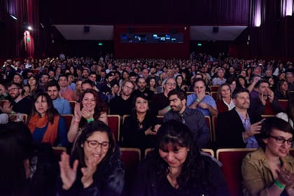 El interior de una de las tres salas del Cine Gaumont, que es reconocido por proyectar películas nacionales sin salida comercial