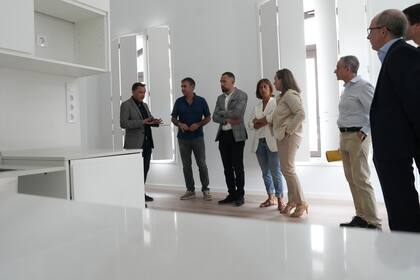 El interior de uno de los 48 minipisos.