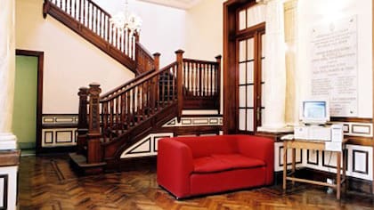 El interior del instituto.