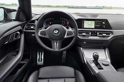 El interior del BMW Serie 2 Coupé