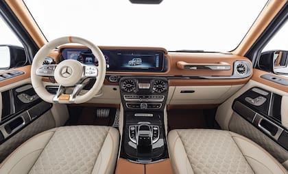 El interior del Brabus que Georgina le regaló a Cristiano