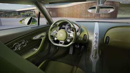 El interior del Bugatti Brouillard