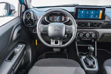El interior del Citroën Nuevo C3 estrena una pantalla flotante de 10"