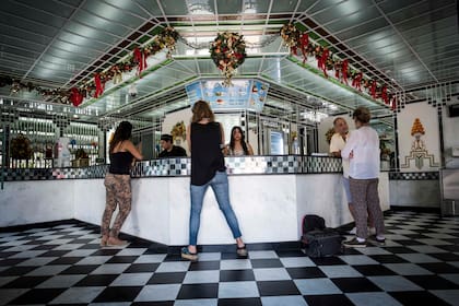 El interior del edificio Art Déco donde funciona Fili desde hace más de 70 años.