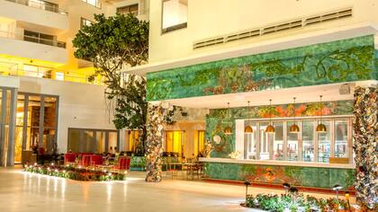 El interior del Faena Hotel Miami Beach