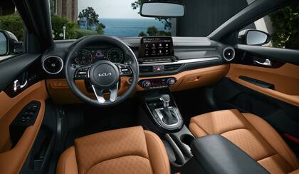El interior del Kia Cerato