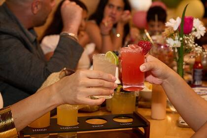 El interior del local La Pupusa Loca en Nueva Jersey (IG: @pupusalocanj)