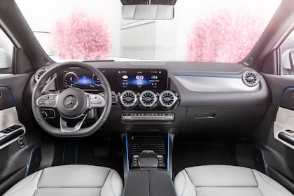 El interior del Mercedes-Benz EQA