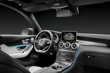 Interior sobrio y elegante, bien al estilo Mercedes