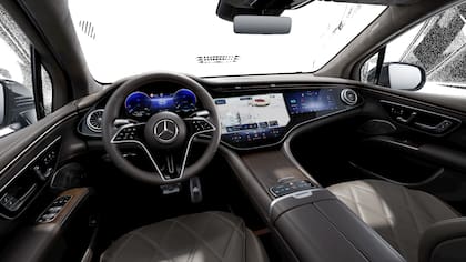 El interior del Mercedes-Maybach EQS SUV