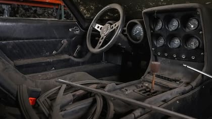 El interior del Miura P400 1968