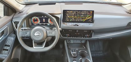 El interior del Nissan X-Trail en su versión e-Power