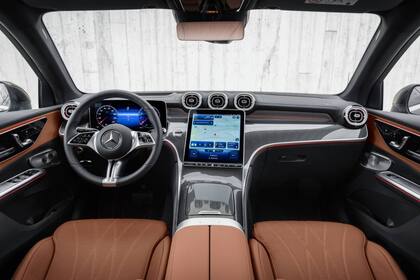 El interior del nuevo GLC