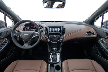 El interior del nuevo Chevrolet Cruze Premier