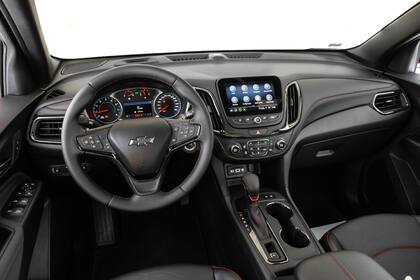 El interior del nuevo Chevrolet Equinox RS