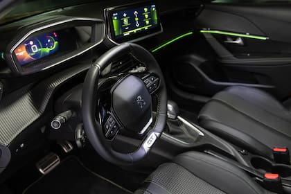 El interior del nuevo Peugeot 208 GT