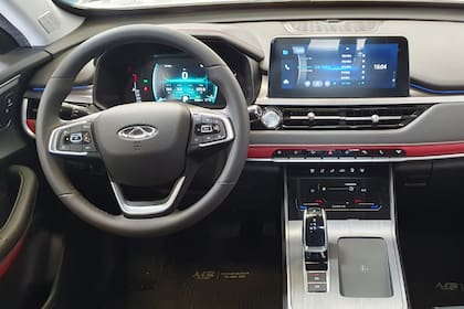 El interior del nuevo Tiggo 4 Pro