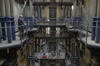 El interior del Palacio de Aguas Corrientes