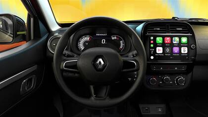 El interior del Renault Kwid