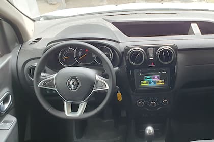 El interior del Renault Kangoo II